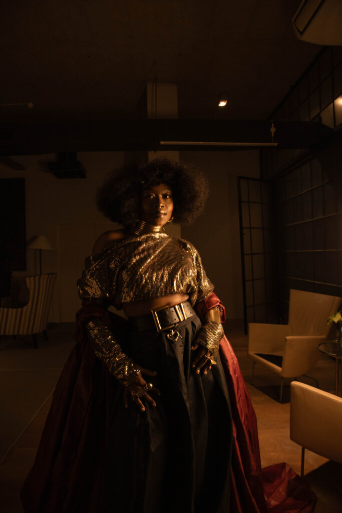 Veuve Clicquot Bold Woman Award South Africa portrait, shot by Siobhan Brazier